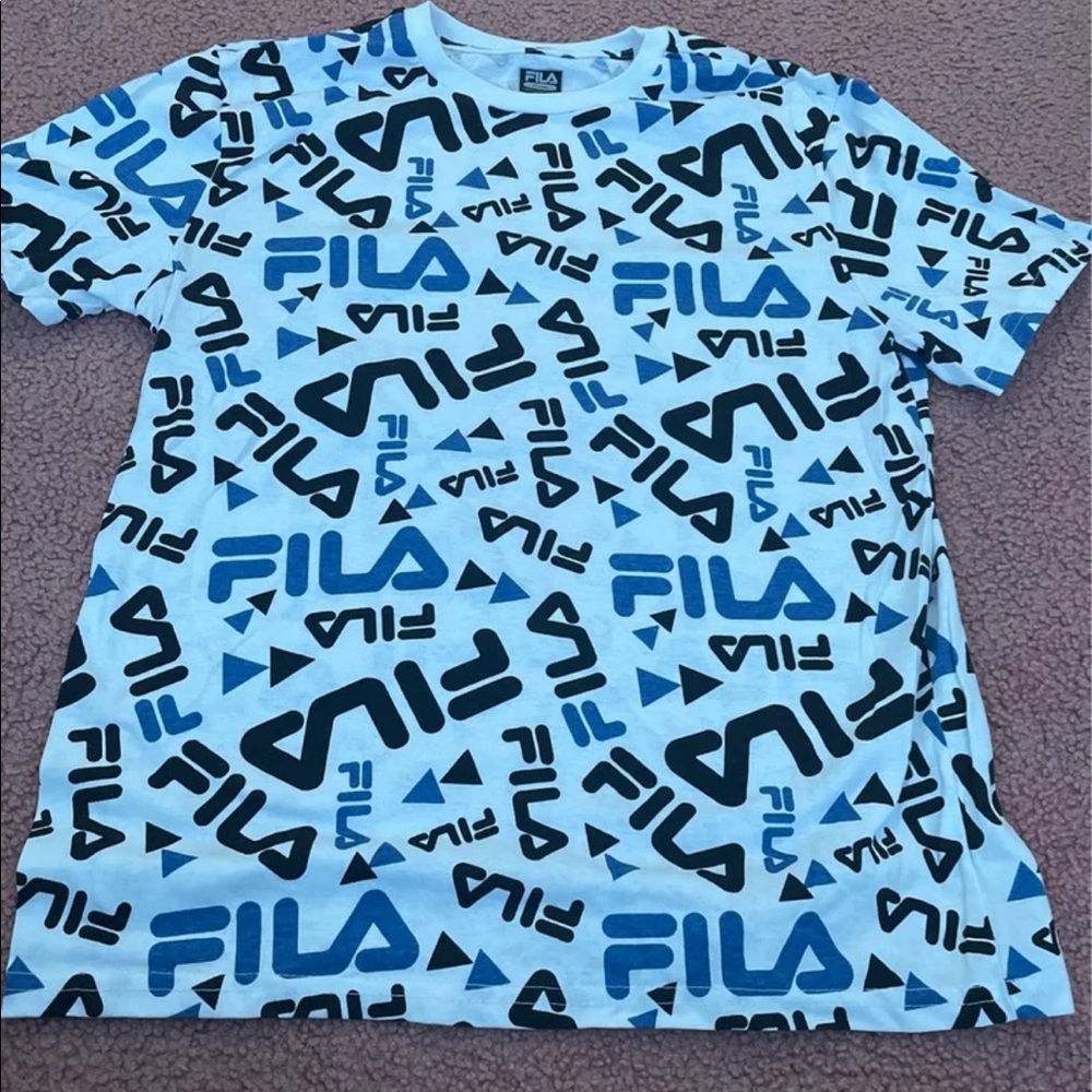 kids fila t shirt